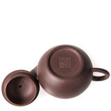 Aged Clay, Shui Ping Yixing Teapot (ZiSha: ZiNi)